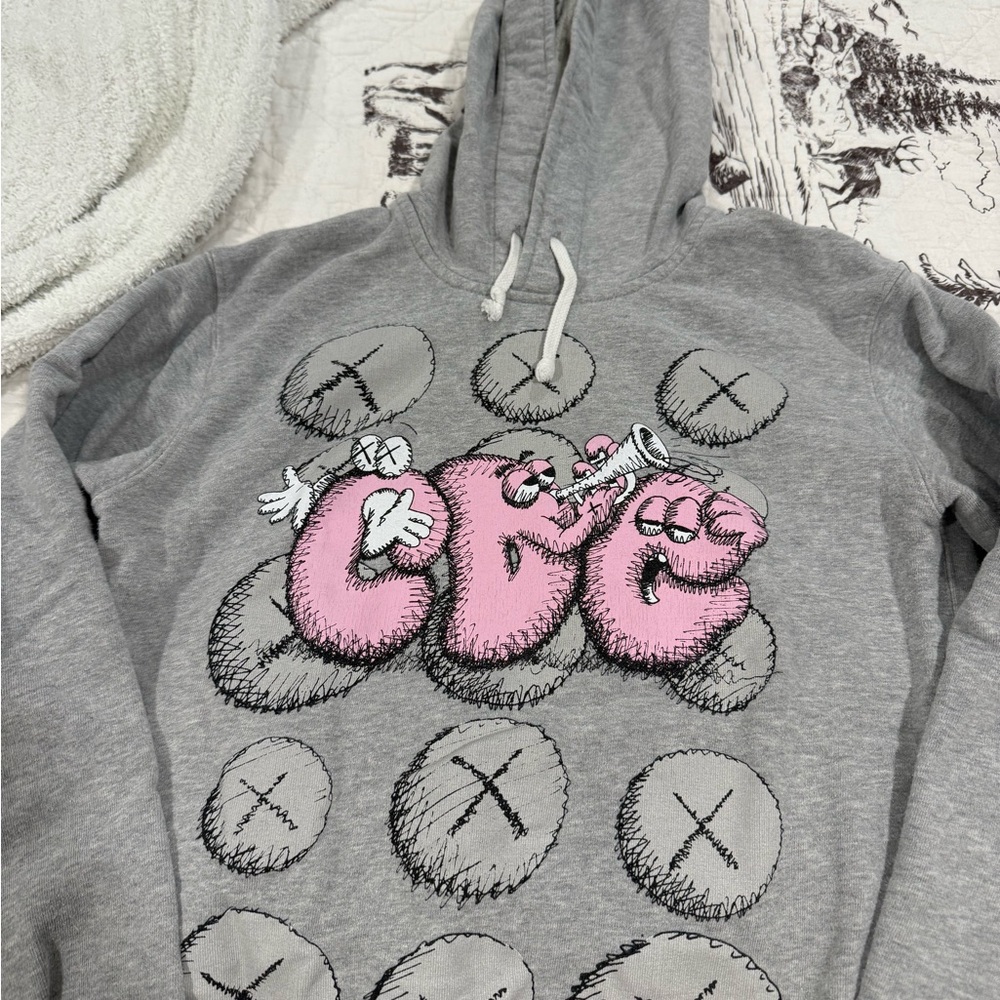 Comme des Garçons Kaws hoodie sweatshirt